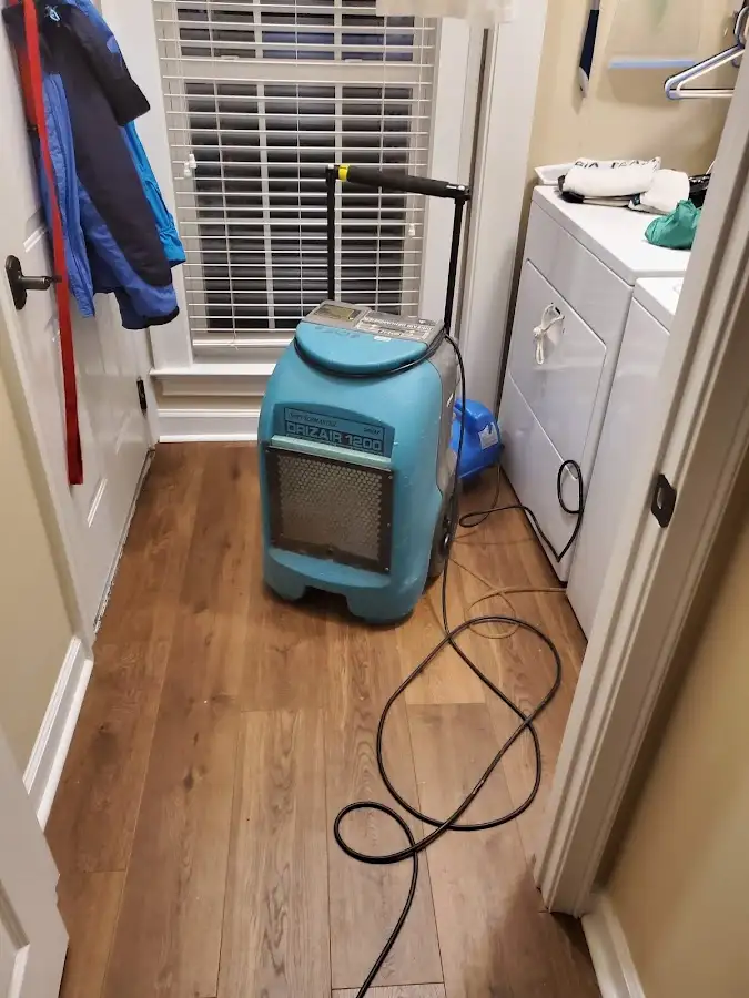 Commercial dehumidifier deployed for Flood Damage Cleanup in Sierra Vista